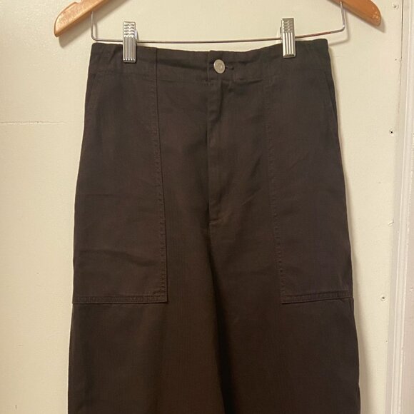 Shaina Mote Painter Pant in Teak - Picture 12 of 13